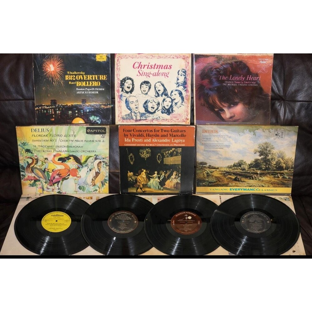 Classical Vinyl Record Lot Classica LP RCA Capitol Deutsche Grammophon